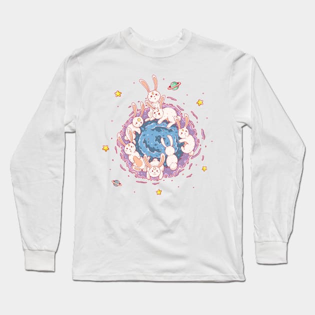 Rabbit Hole Long Sleeve T-Shirt by Chofy87